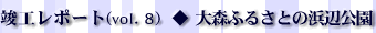 竣工レポートvol.8 大森ふるさとの浜辺公園